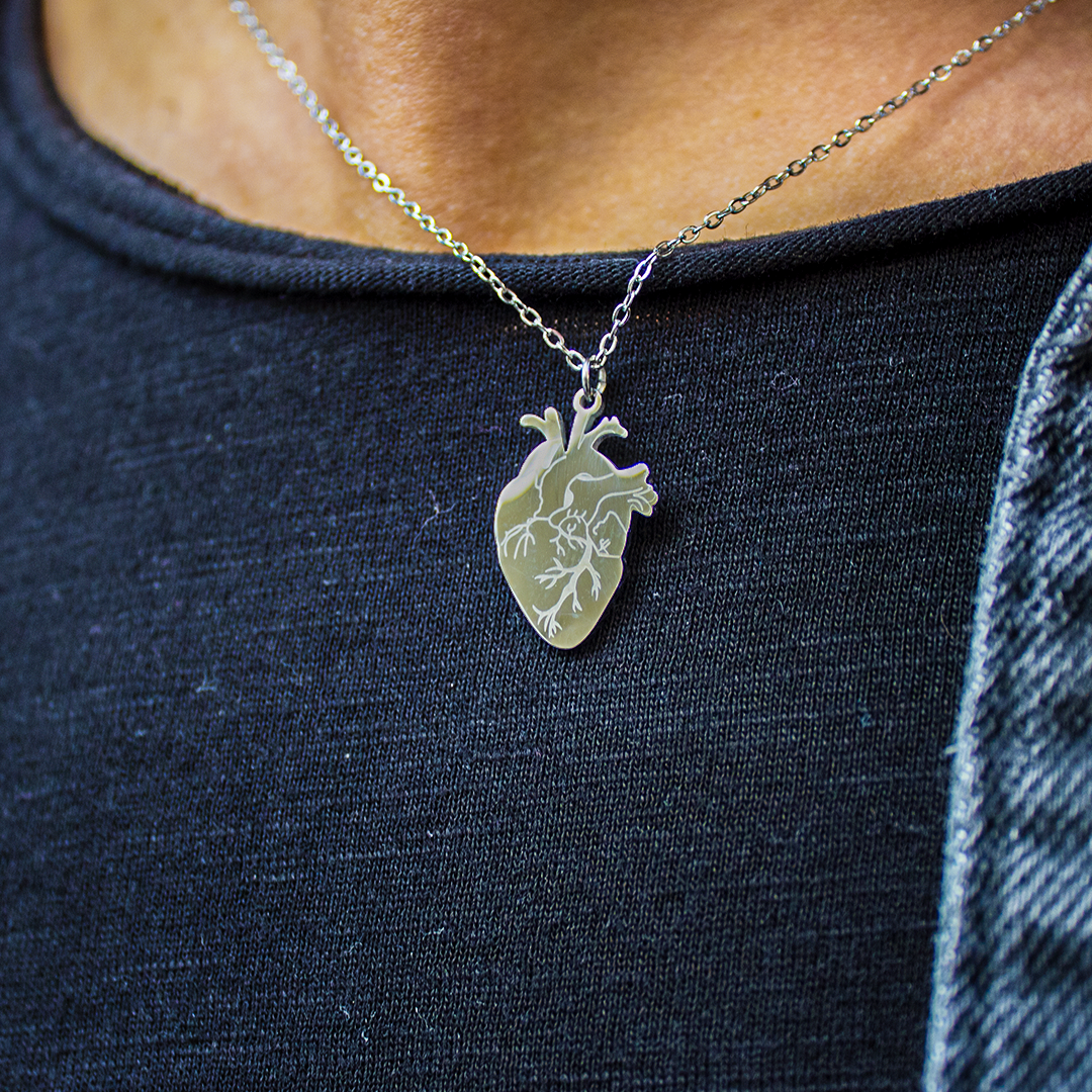 Collana Cuore Anatomico